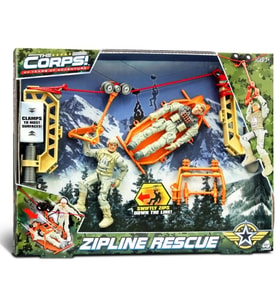 Zipline Rescue Asker Oyun Seti