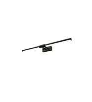 Avonni AP-9090-BSY-60 Siyah Boya Aplik LED Metal H: 25 cm, WxD: 11x60 cm