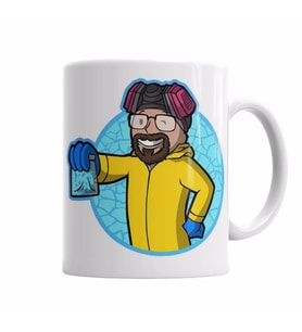 Heisenberg walter white   Breaking Bad funny Kupa  Bardak Porselen