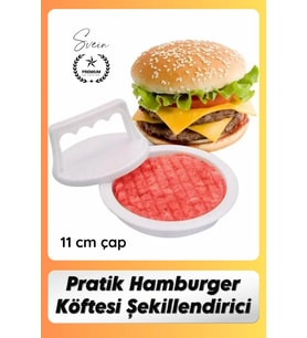 #Kalıp Hamburger Köfte Presi Şekillendirici Kalıp Pratik Evde Burger Yapımı Kalıbı Aparatı Kolay