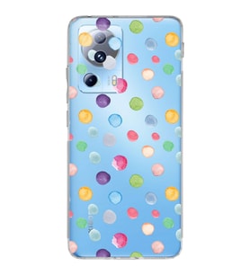 PrintiFy Xiaomi Mi 13 Lite ile Uyumlu Water Color 6  Kamera Korumalı Şeffaf  Kılıf