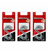 48 ADET NO-1 - KÜÇÜK S KANCA 12X4PCS