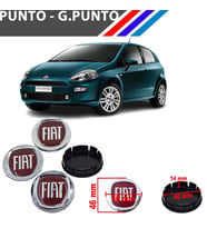 Otozet - Fiat Punto - Grande Punto Jant Kapağı Göbeği Dörtlü Takım 735448759