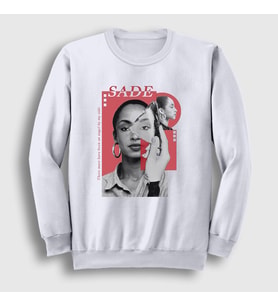 Presmono Unisex Beyaz Angel Müzik Sade Sweatshirt 552788tt