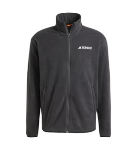 Adidas MT ESS FZ FL Tam Fermuarlı Siyah Erkek Polar JP0795