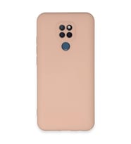 General Mobile GM 20 Kılıf Nano içi Kadife Silikon - Pudra