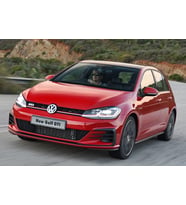 Vw Golf 7.5 Marşpiyel Seti Gti Plastik Parlak Siyah 2017-2020