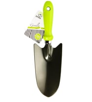 Bahçe Hobi Küreği Saksı Kürek Bahçe El Küreği 27 CM (Yeşil-Siyah)