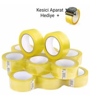 Koli Bandı 6 Adet 45MmX100Mt Kesici Aparat Hediyeli