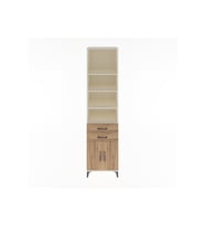 Hyperion Dolap 5 Raflı 2 Çekmeceli 2 Kapaklı 60x44x243 Aytaşı-Çam