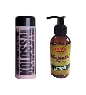 Erkek Genital Kremi 200 Ml. + Masaj Yağı