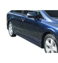 Honda Civic Uyumlu 8 Marşpiyel 2 Parça Fiber 2006-2011