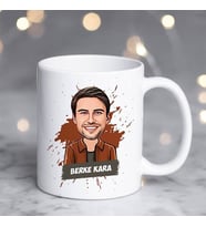 Kişiye Özel Erkeklere Özel Karikatürlü Tasarım Kupa Bardak