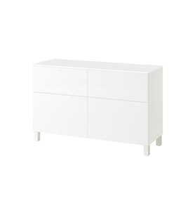 Dolap Kombinasyonu, Beyaz, 120x42x75 cm