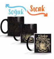 Harry Potter Hoodie The Leaky Cauldron Sihirli Kupa Bardak Porselen