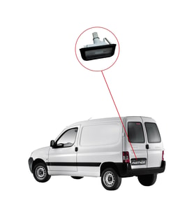 Peugeot Partner Tepee / Rifter / Citroën Berlingo Tepee Plaka Lambası – 6340.G7