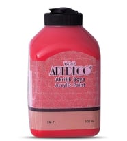 Artdeco Akrilik Boya 500 Ml Kırmızı