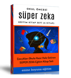Okul Öncesi Süper Zeka Kitap Seti (2 Spiralli Kitap)