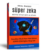 Okul Öncesi Süper Zeka Kitap Seti (2 Spiralli Kitap)