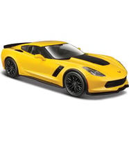 Maisto 1/24 2015 Model Corvette Z06 Sarı Model Araba