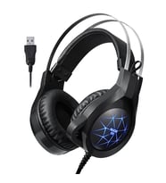ALLY N1 RGB Gaming Kulaküstü Kablolu Oyuncu Kulaklığı Gürültü Engelleyici Ku - SSSSSS5163-2