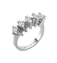 Bella Gloria 1.01ct Pırlanta Beştaş Alyans (AL15018)
