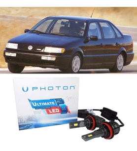 Vw Passat B4 Led Xenon Uzun Far Ampulü H1 Ultimate 9500 Lumens Yeni Seri Beyaz 1994-1997
