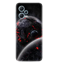 Xiaomi Redmi Note 12 4g Kılıf Resimli Desenli Silikon Platinium Series Dark World 1867