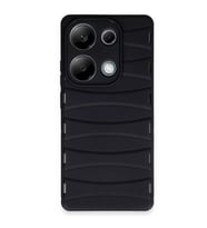 Xiaomi Redmi Note 13 Pro 4g Kılıf Bibercas Silikon Kapak - Siyah