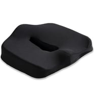 Ortopedik Oturma Minderi – Kuyruk Sokumu ve Bel Desteği İçin Memory Foam Yastık Posture Düzeltici, Tekerlekli Sandalye ve Ofis Sandalyesi için Ergonomik Minder