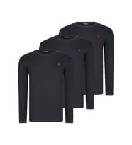 ÜÇLÜ SET T8588 DEWBERRY YUVARLAK YAKA ERKEK SWEATSHIRT-SİYAH-SİYAH-SİYAH