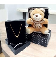 Peluş Ayıcıklı Kolye Seti
