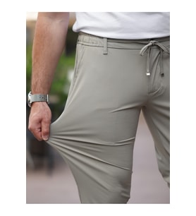 Ultra Hafif İnce Esnek Slim Fit Jogger (Su Yeşili)