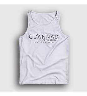 Presmono Unisex Beyaz Logo Anime Clannad After Story Atlet 554289tt (Beyaz)
