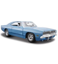 Maisto 1/25 1969 Model Dodge Charger R/T Mavi