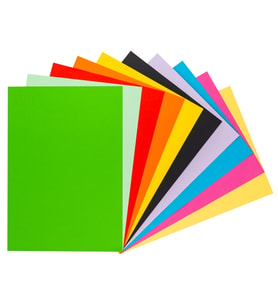 Bigpoint Fon Kartonu 35x50cm 120 Gram Karışık 10 Renk x 10 Paket