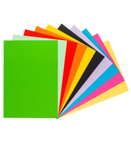 Bigpoint Fon Kartonu 35x50cm 120 Gram Karışık 10 Renk x 10 Paket