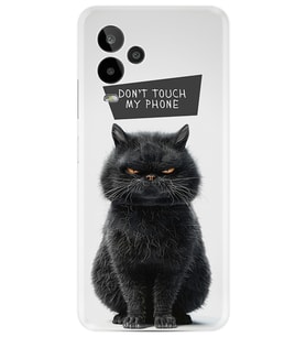 24 Pro Kılıf HD Resim Baskılı Don't Touch Cat StKd -011