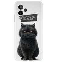 24 Pro Kılıf HD Resim Baskılı Don't Touch Cat StKd -011