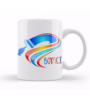 Boyacı Boyacılara Kupa Bardak Porselen