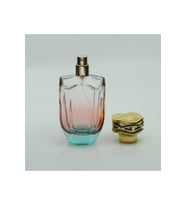 PARFÜM ŞİŞESİ 100 ML 2 ADET ÇİFT RENKLİ OVAL MODEL (Şeffaf)