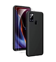 Samsung Galaxy A21s Kılıf Kamera Korumalı Silikon Rubber Arka Kapak