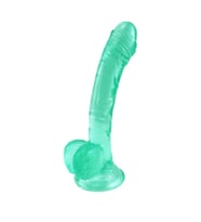 19cm Yeşil Dildo No:10
