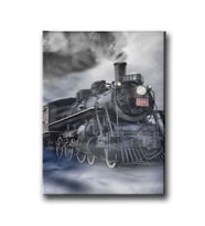 Kara Tren Canvas Tablo ATD109