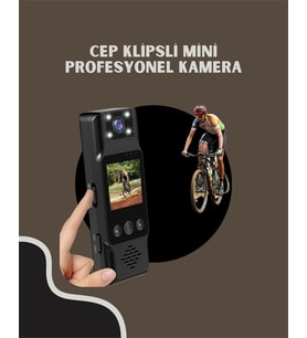 WiFi Özellikli Taşınabilir Kamera – 1.3” TFT Ekran, 3MP Fotoğraf, 128GB Kart Desteği