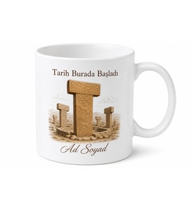 Göbeklitepe Dikili Taşları İnsanlığın Sıfır Noktası Kupa Bardak Hediye