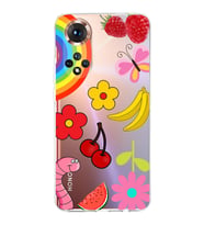PrintiFy Honor 50 ile Uyumlu Water Color 5  Kamera Korumalı Şeffaf  Kılıf