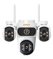 AV-S323 3 Kameralı Wifi 6mp 360 Dönebilen Sesli Gece Görüşlü Kamera
