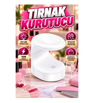 UV LED Kalıcı Oje ve Protez Tırnak Kurutucu 16W Kompakt Jel Oje Kurutma Cihazı
