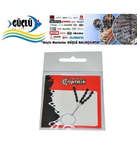 STOPER SİYAH CAPTAİN M BEDEN 3X5 Lİ